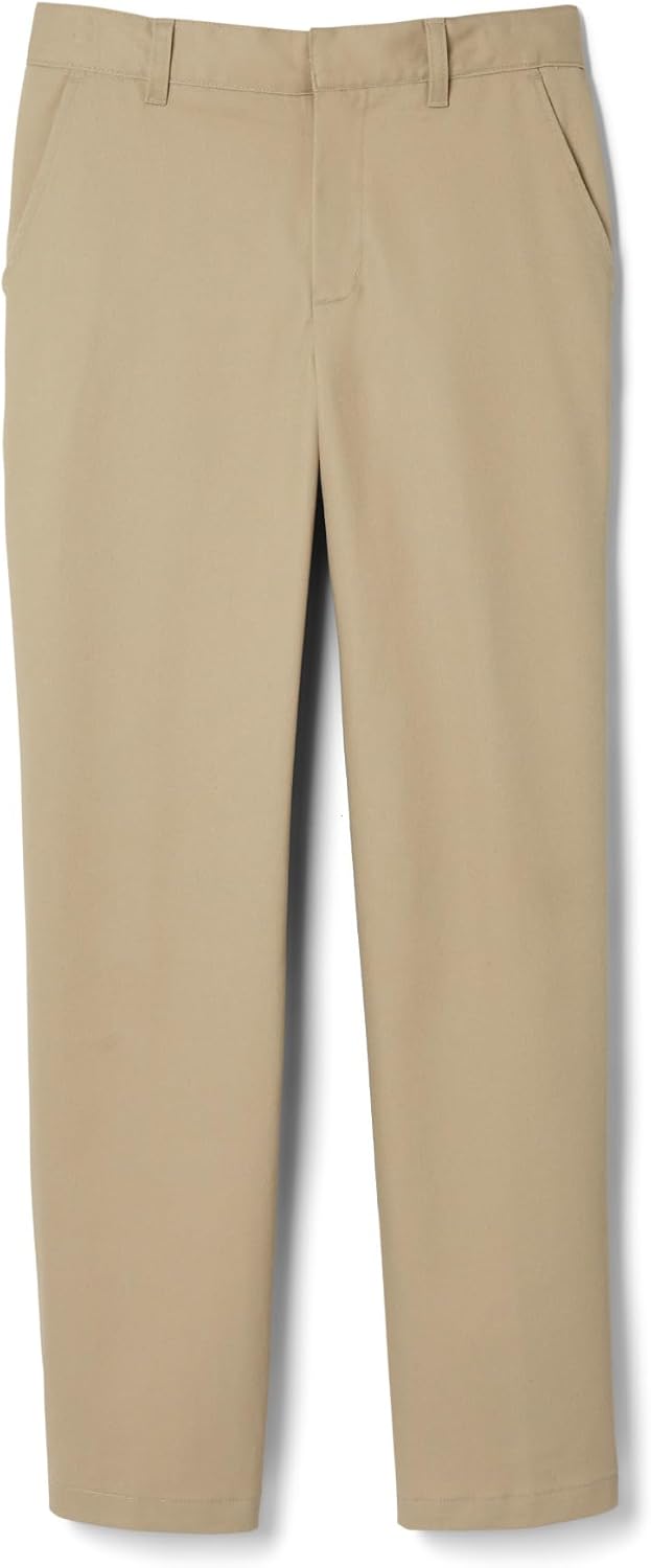 French Toast Boys' Adjustable Waist Relaxed Fit Twill Pant Jansha Store