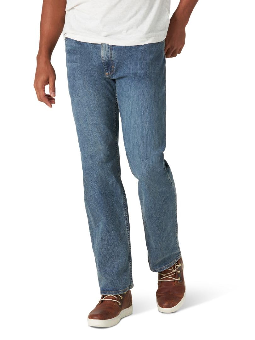 Wrangler Authentics Men's Regular Fit Comfort Flex Waist Jean Jansha Store