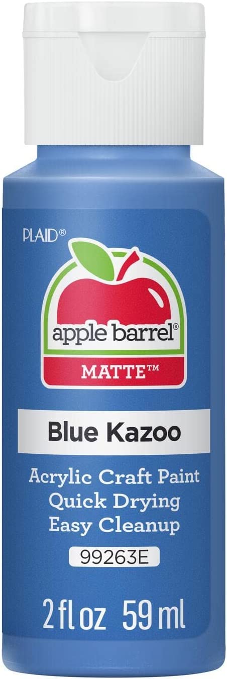 Apple Barrel Acrylic Paint in Assorted Colors (2 Ounce), 20503 White Jansha Store