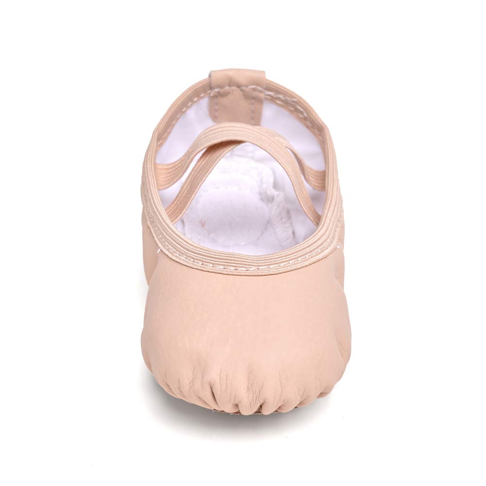 Stelle Ballet Shoes for Girls Toddler Soft Leather Split Sole Jansha Store
