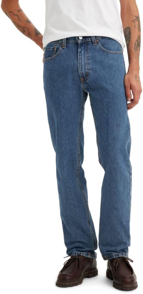 Levi's Men's 505 Regular Fit Jeans Jansha Store