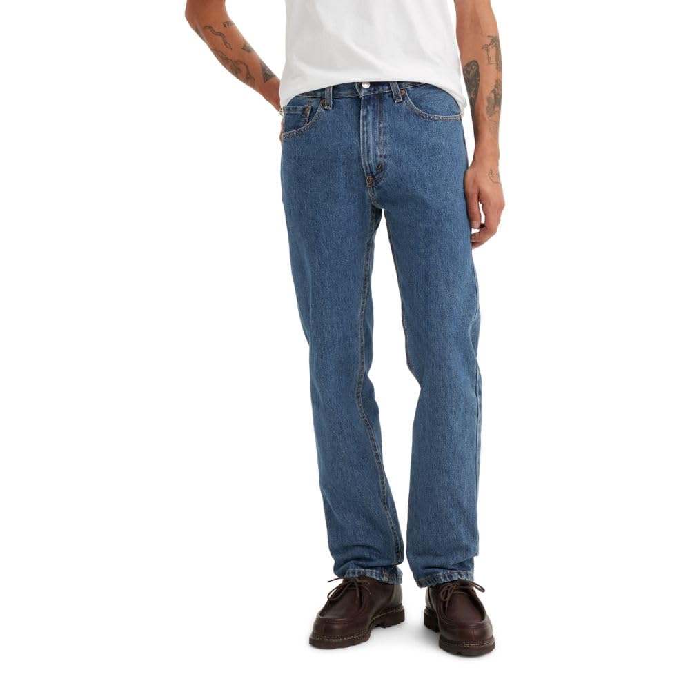 Levi's Men's 505 Regular Fit Jeans Jansha Store