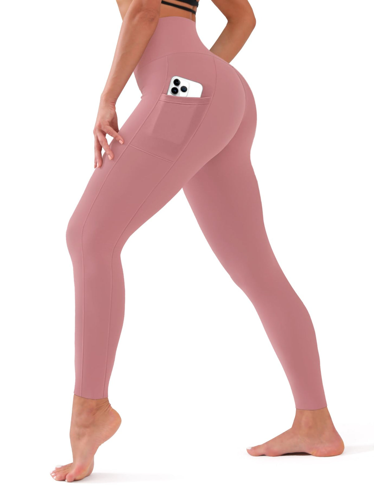Bluemaple High Waisted Leggings for Women - Tummy Control Pants Non See Through Workout Soft Yoga Pants for Running Plus Size Jansha Store