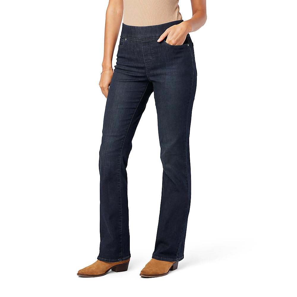 Levi Strauss Signature Gold Women's Totally Shaping Pull On Bootcut Jeans Jansha Store