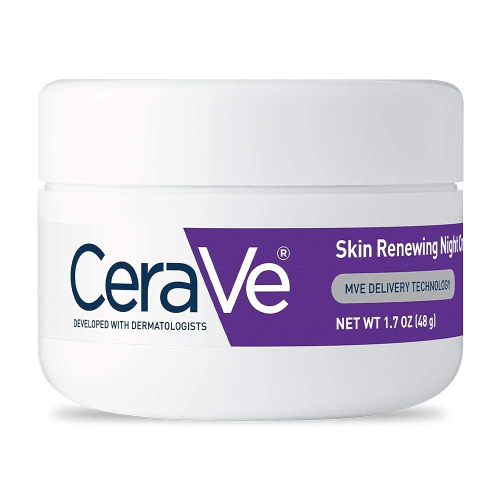 CeraVe Night Cream, Facial Moisturizer with Peptides & Niacinamide, 1.7oz Jansha Store