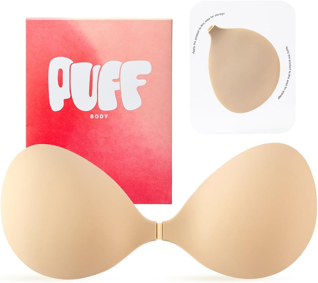 Sticky Bra Push Up, Invisible Strapless Adhesive Bra Jansha Store