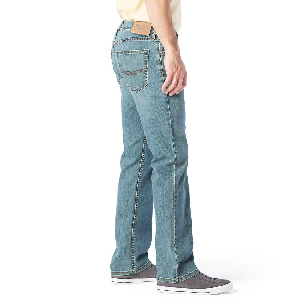 Levi Strauss Signature Gold Men's Relaxed Fit Flex Jeans Jansha Store
