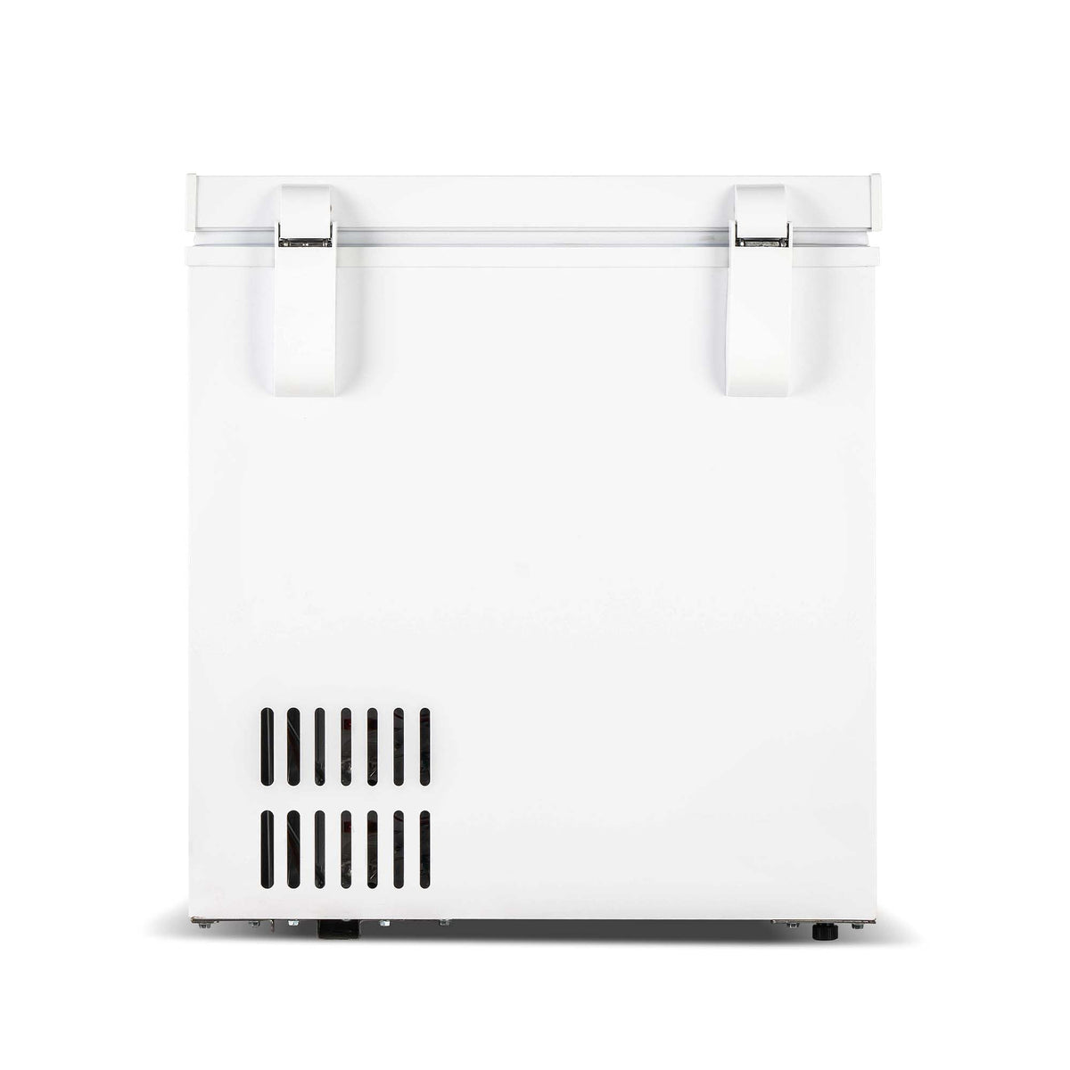 FRIGIDAIRE EFRF5003-BLACK Chest Deep Freezer-Garage-Ready, 5.0 Cu. Ft. Capacity, Black-Adjustable Thermostat-Removable Vinyl Coated Wire Basket-Easy Defrost Drain Jansha Store
