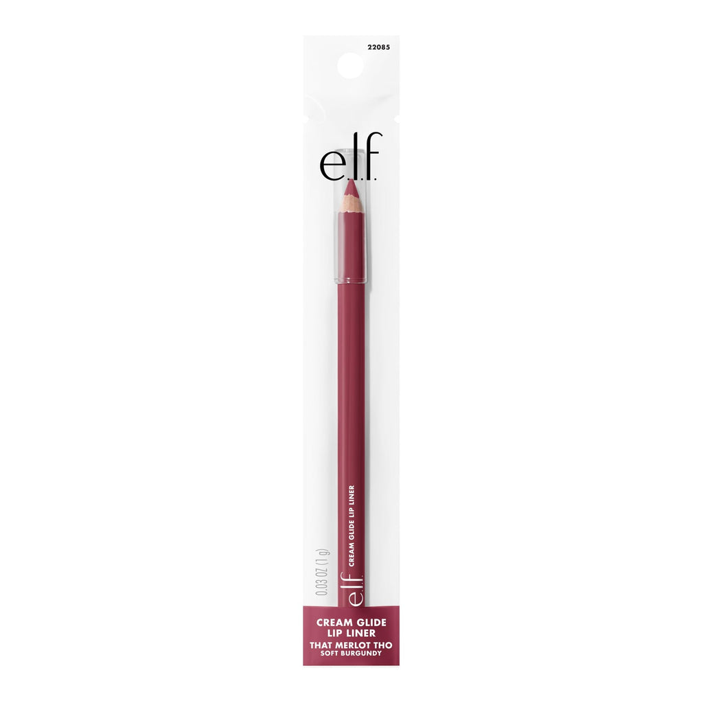 e.l.f. Cream Glide Lip Liner, Highly-Pigmented Pencil For Shaping & Sculpting Lips, Semi-Matte Finish, Vegan & Cruelty-Free Jansha Store