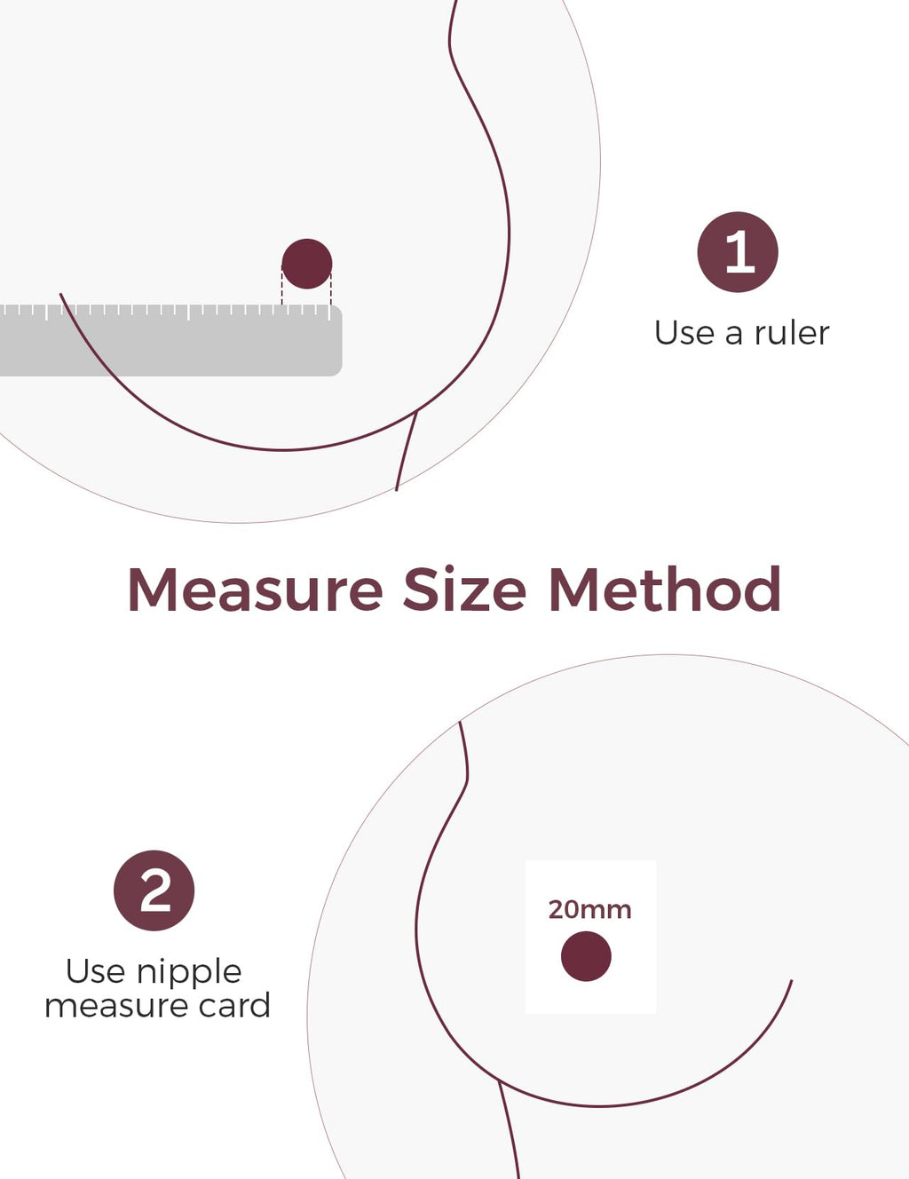 Momcozy Nipple Ruler, Silicone Flange Sizing Tool for Breast Pump Fitting Jansha Store