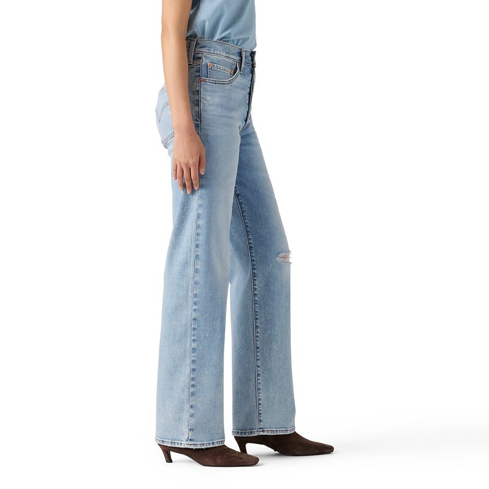 Levi's Women's Ribcage Straight Full Length Jeans Jansha Store