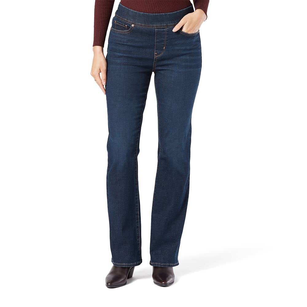 Levi Strauss Signature Gold Women's Totally Shaping Pull On Bootcut Jeans Jansha Store