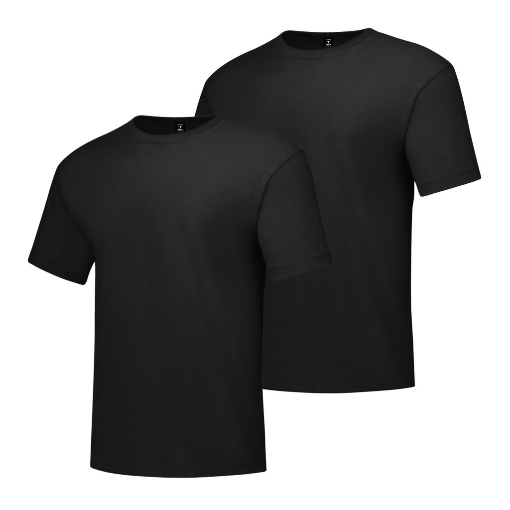 Hanes Men's Beefy-T T-Shirt, Heavyweight Cotton T-Shirts for Men, 1 or 2 Pack, Men's Tees (Tall Jansha Store