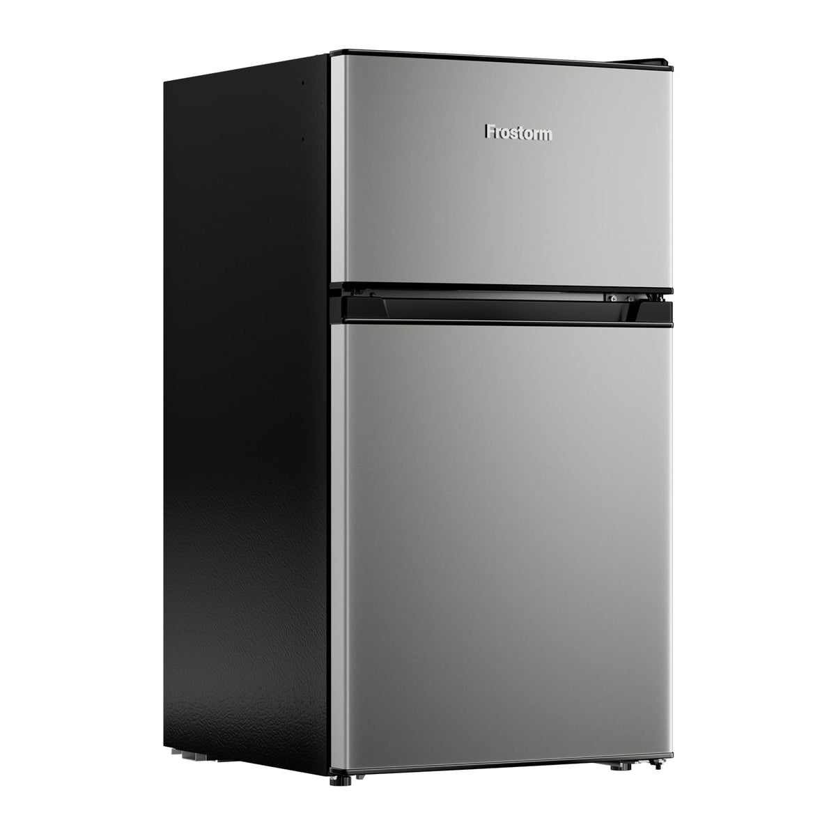 3.2 Cu Ft Mini Fridge with Freezer, Single Door Upright Freezer Jansha Store