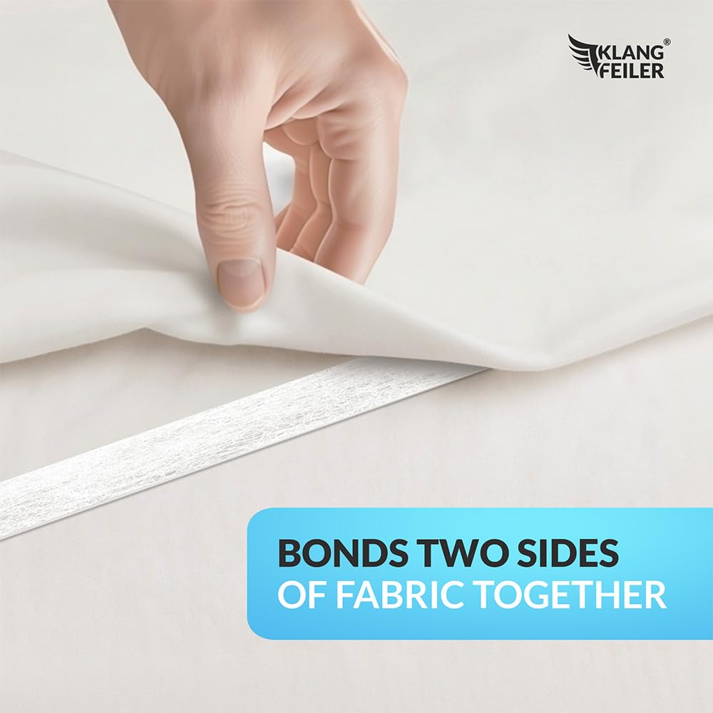 Klangfeiler® Iron on Hemming Web - Extra Strong - 32 Yards - Iron Required Jansha Store