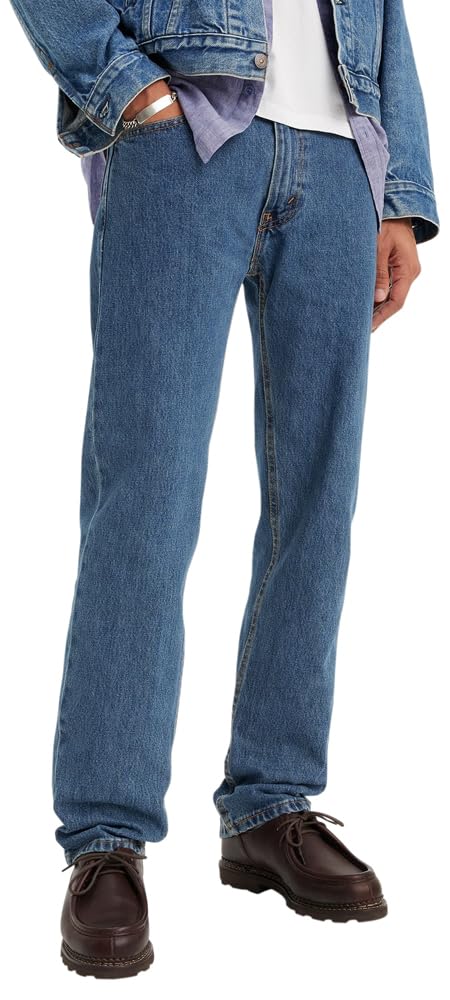 Levi's Men's 505 Regular Fit Jeans Jansha Store