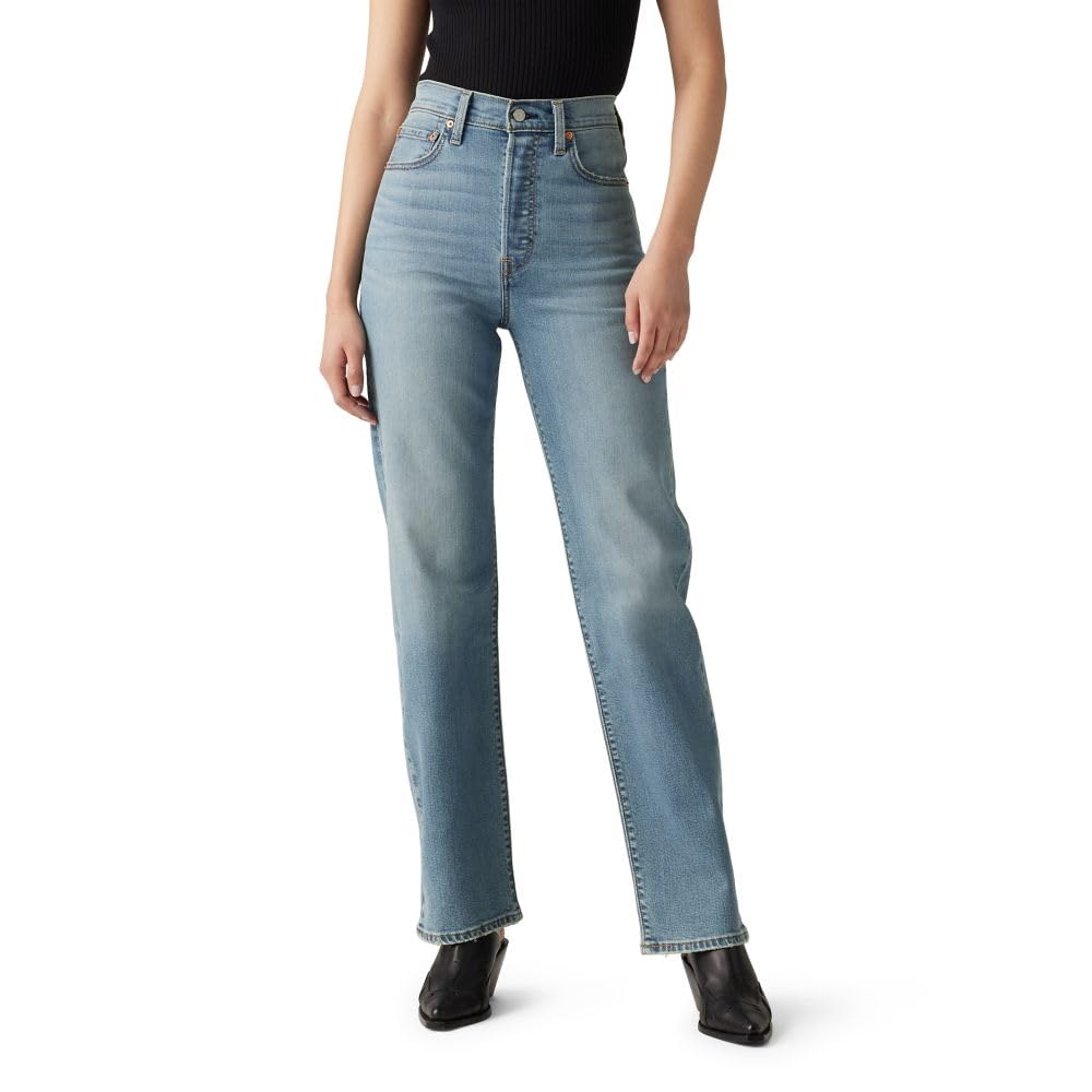 Levi's Women's Ribcage Straight Full Length Jeans Jansha Store