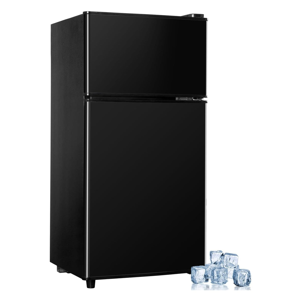 Cucina Magica Mini Fridge with Freezer, 3.8 Cu.Ft Small Fridge, Dorm Fridge Jansha Store