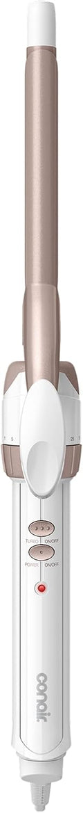 Conair Curling Iron, Double Ceramic, 1/2-in. Barrel, White/Rose Gold Jansha Store