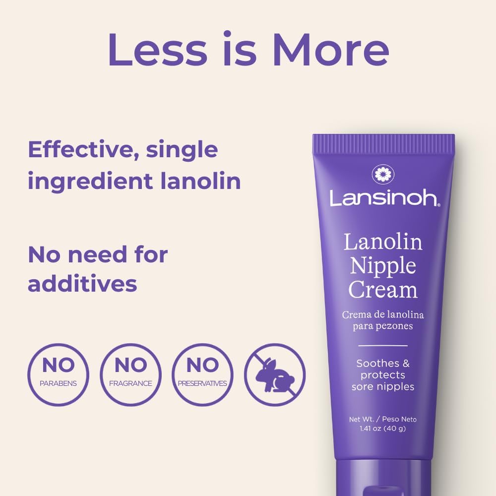Lansinoh Lanolin Nipple Cream, 1.41 Ounces Jansha Store