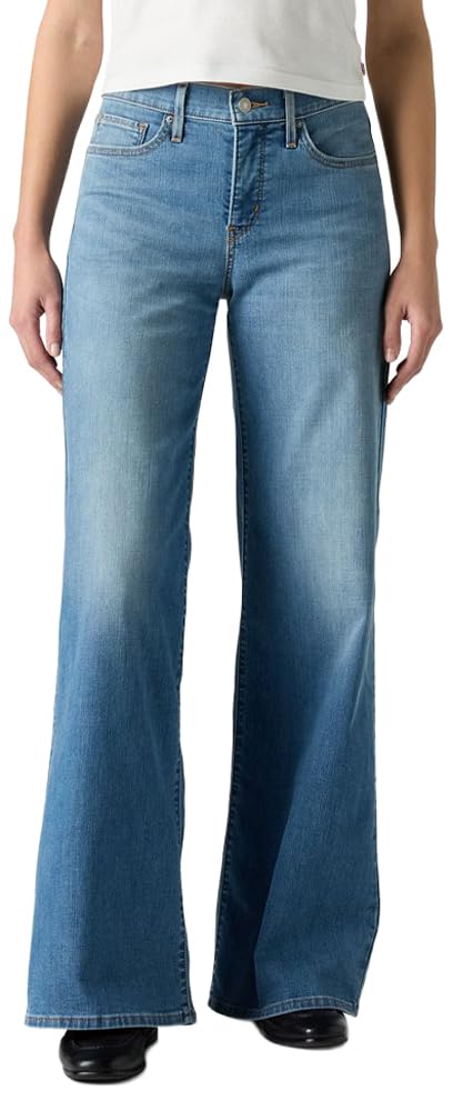 Levi's Women's 318 Shaping Wide-Leg Jeans Jansha Store