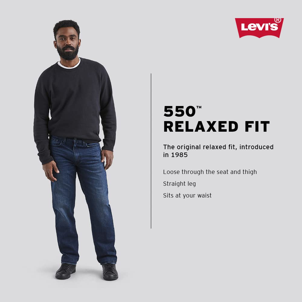Levi's Men's 550 Relaxed Fit Jeans Jansha Store