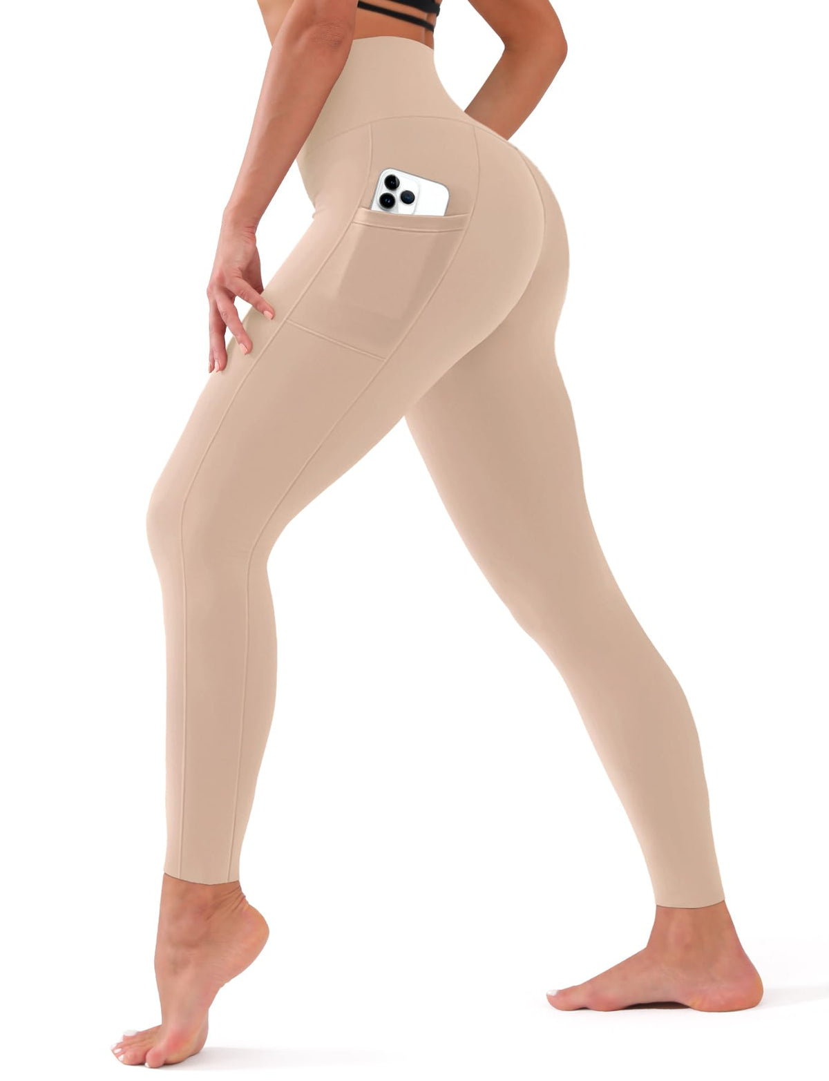 Bluemaple High Waisted Leggings for Women - Tummy Control Pants Non See Through Workout Soft Yoga Pants for Running Plus Size Jansha Store