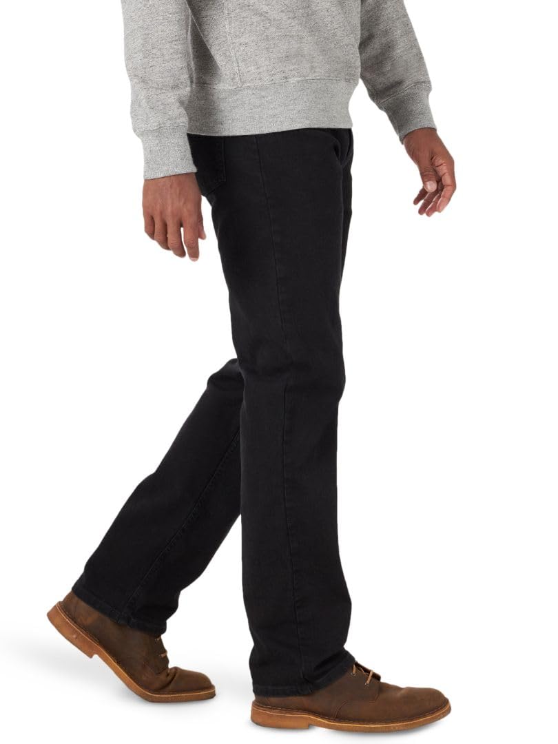 Wrangler Authentics Men's Regular Fit Comfort Flex Waist Jean Jansha Store