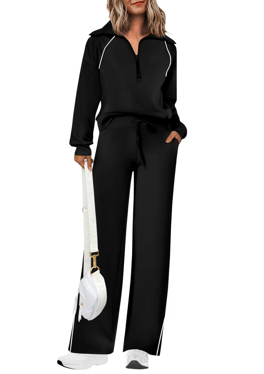 PRETTYGARDEN Women's 2 Piece Matching Lounge Set Sweatsuits Jansha Store