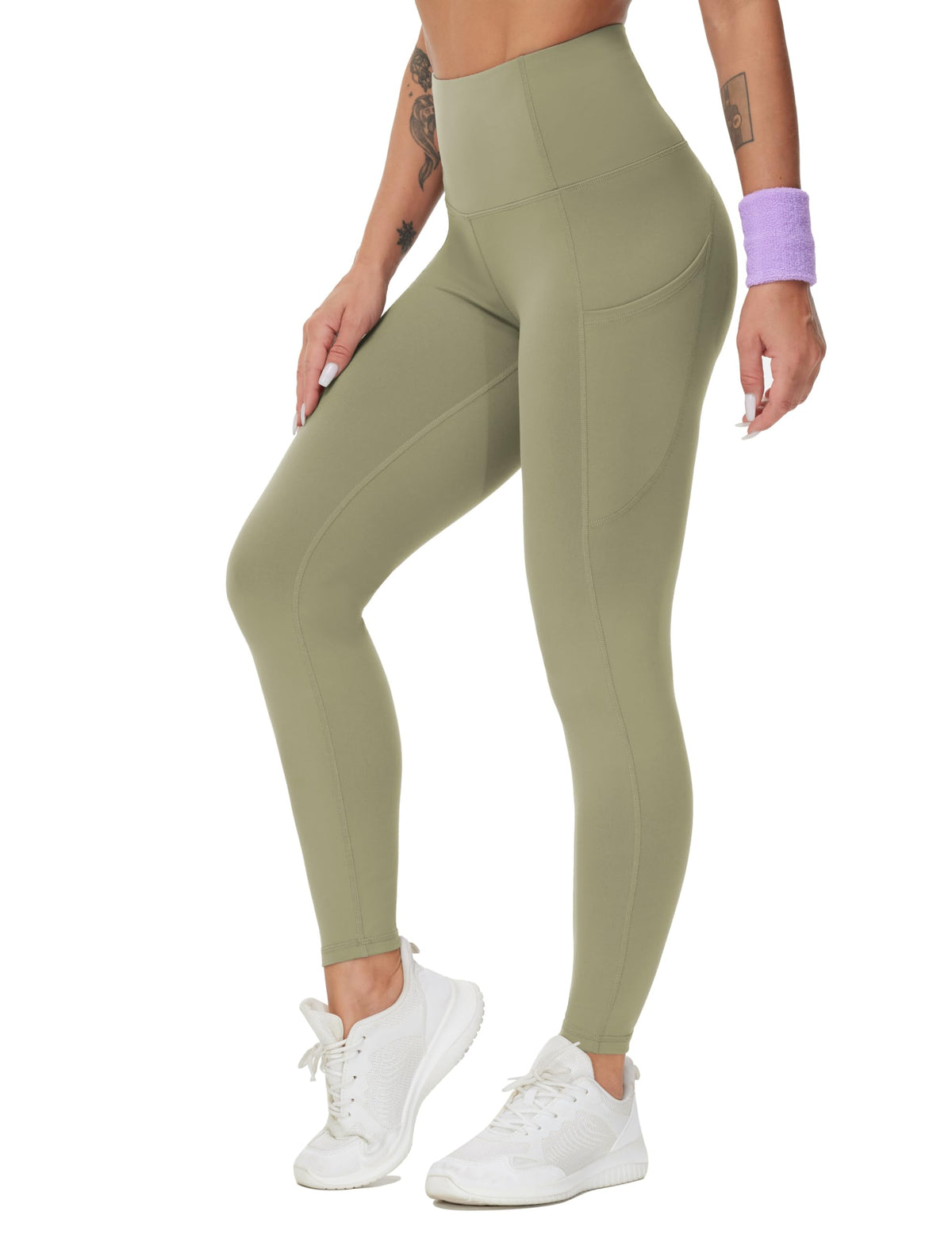 THE GYM PEOPLE Women's Thick High Waist Yoga Pants Workout Leggings Jansha Store