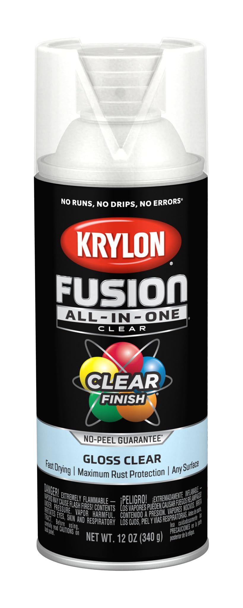 Krylon Fusion All-In-One 12 Oz. Gloss Spray Paint, Hot Pink - 1 Each Jansha Store