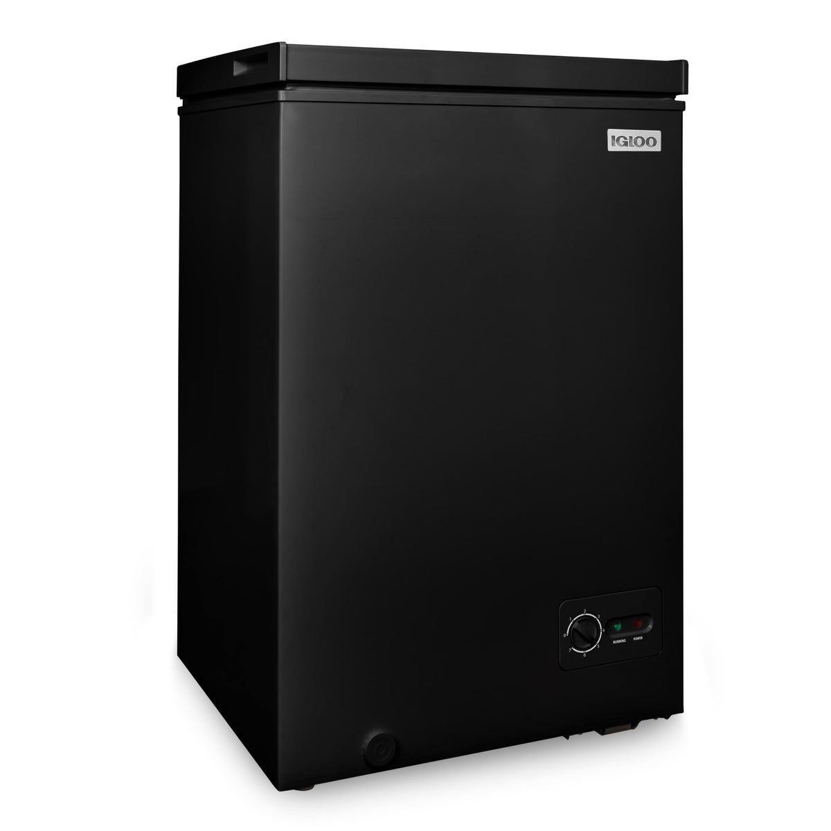 Igloo 5.0 Cu Ft Upright Deep Freezer Chest- Deep Freezer with Quick Freezing System & Adjustable Thermostat - Low Noise Freezer with Removable Basket & LED Lights for Homes, Garages & Basements- White Jansha Store