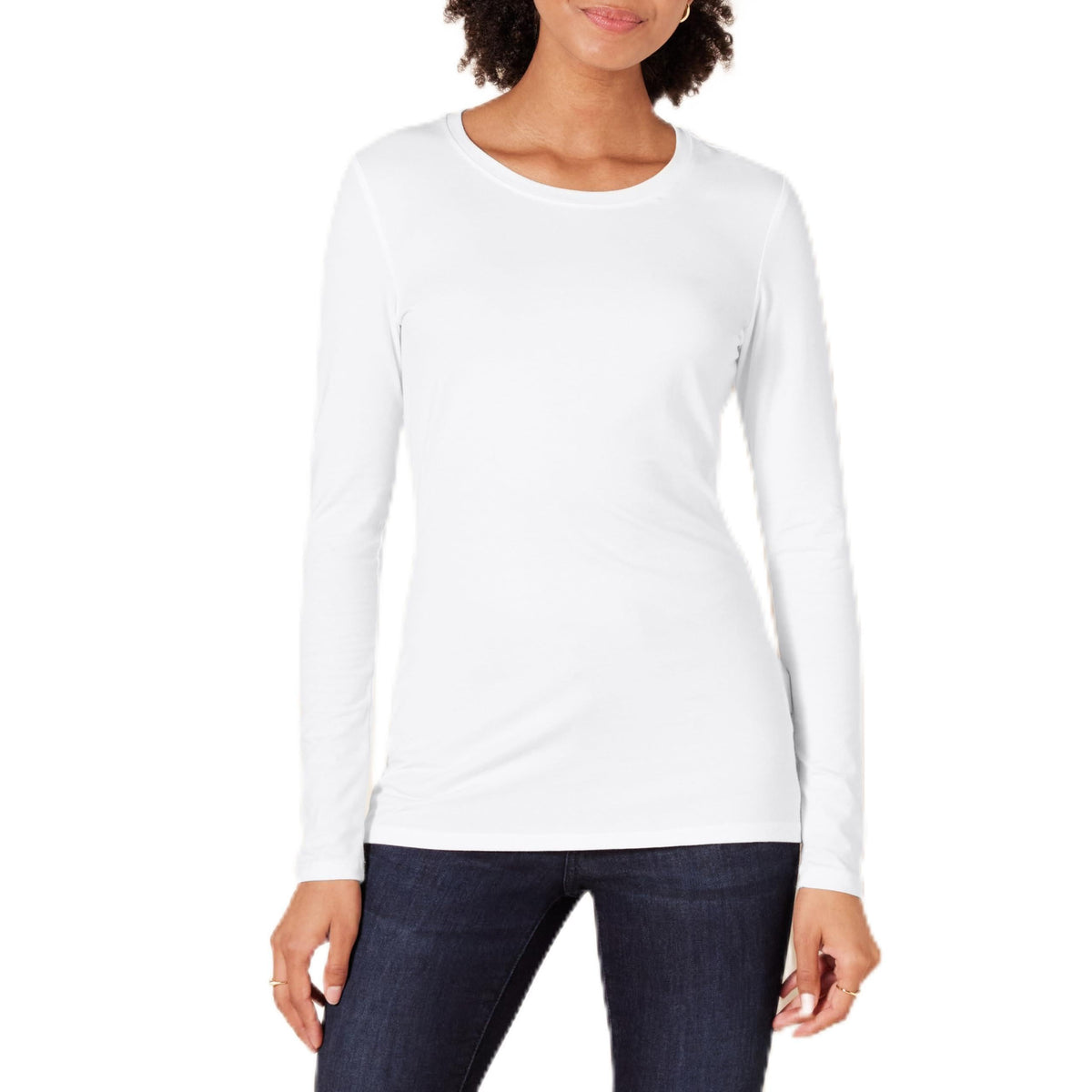Amazon Essentials Women's Regular-Fit Long-Sleeve Crewneck T-Shirt Jansha Store