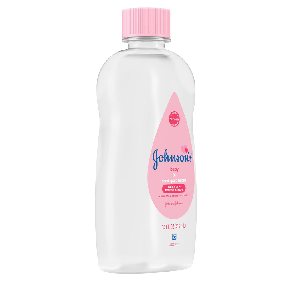 Johnson's Baby Oil, Hypoallergenic, 3 fl oz Jansha Store
