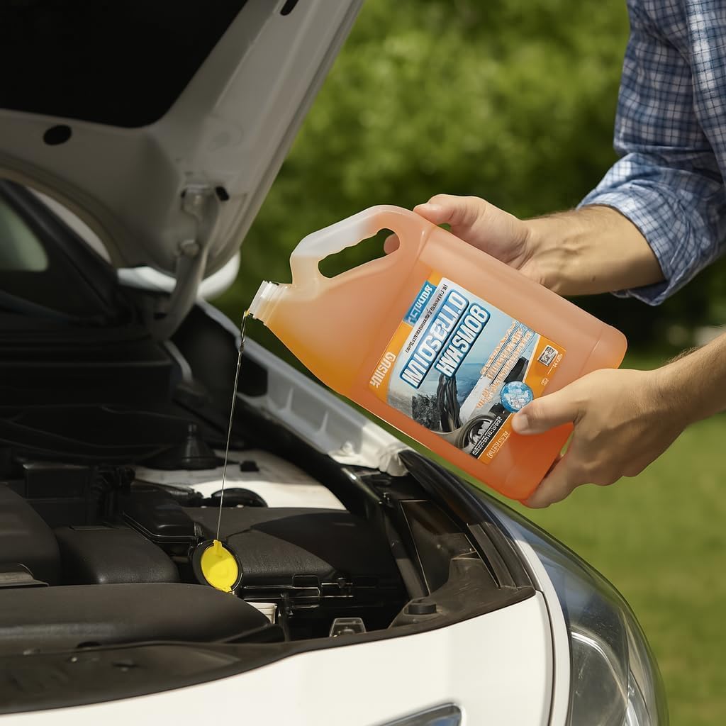 ABRO Windshield Washer Fluid 1 Gallon, Streak-Free Bug Remover, 1 Pack Jansha Store