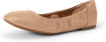 Amazon Essentials Women's Comfortable Round Toe Ballet Flats, Cushioned Memory Foam Jansha Store