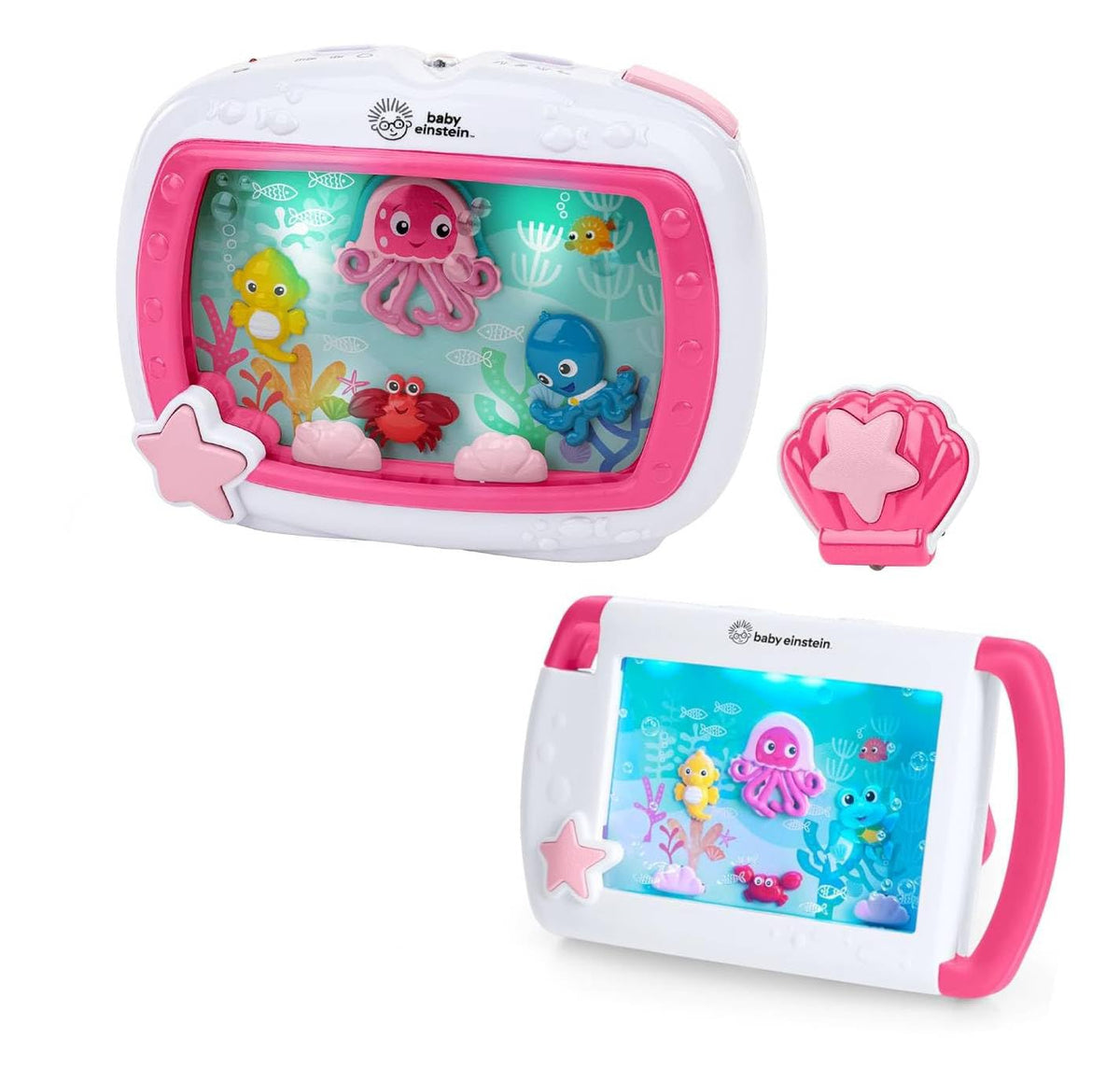 Baby Einstein Sea Dreams Soother Musical Crib Toy and Sound Machine, Newborn and up Jansha Store