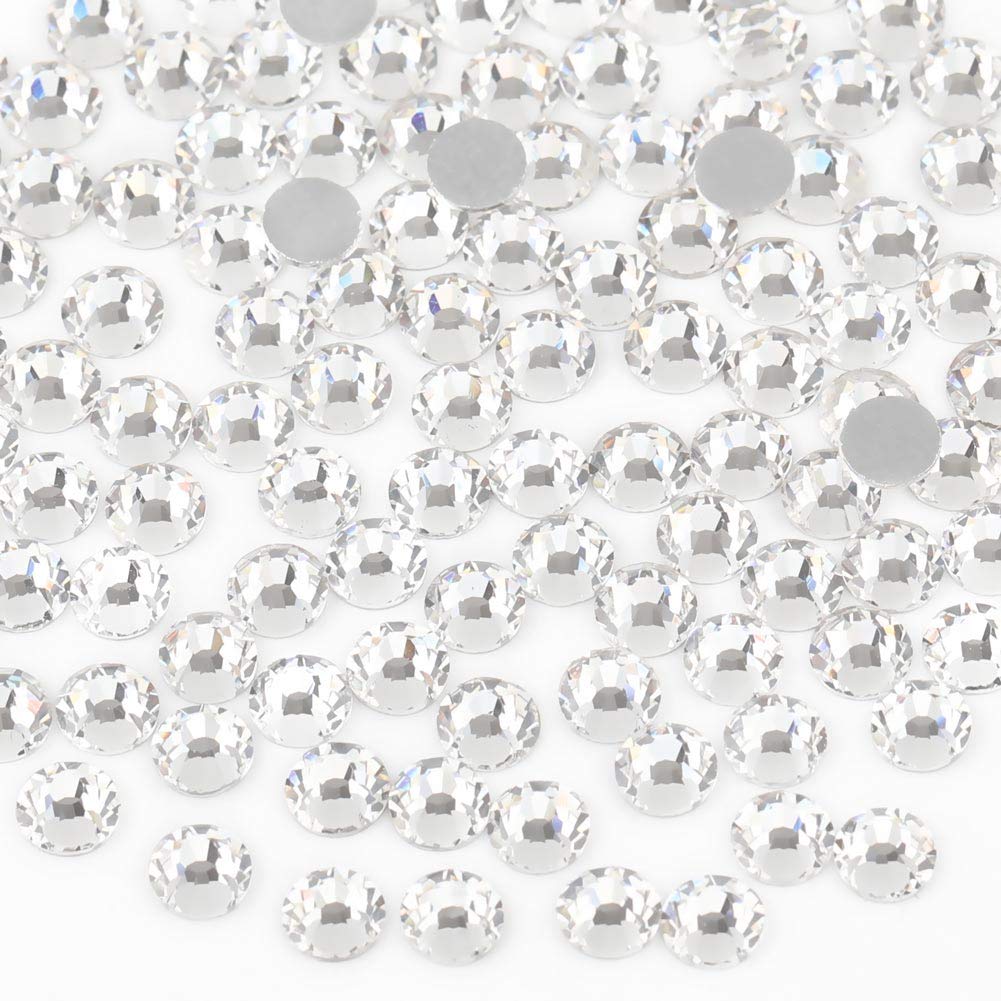 Beadsland Flat Back Crystal Rhinestones,Crystal AB, SS20, 1440pcs Jansha Store