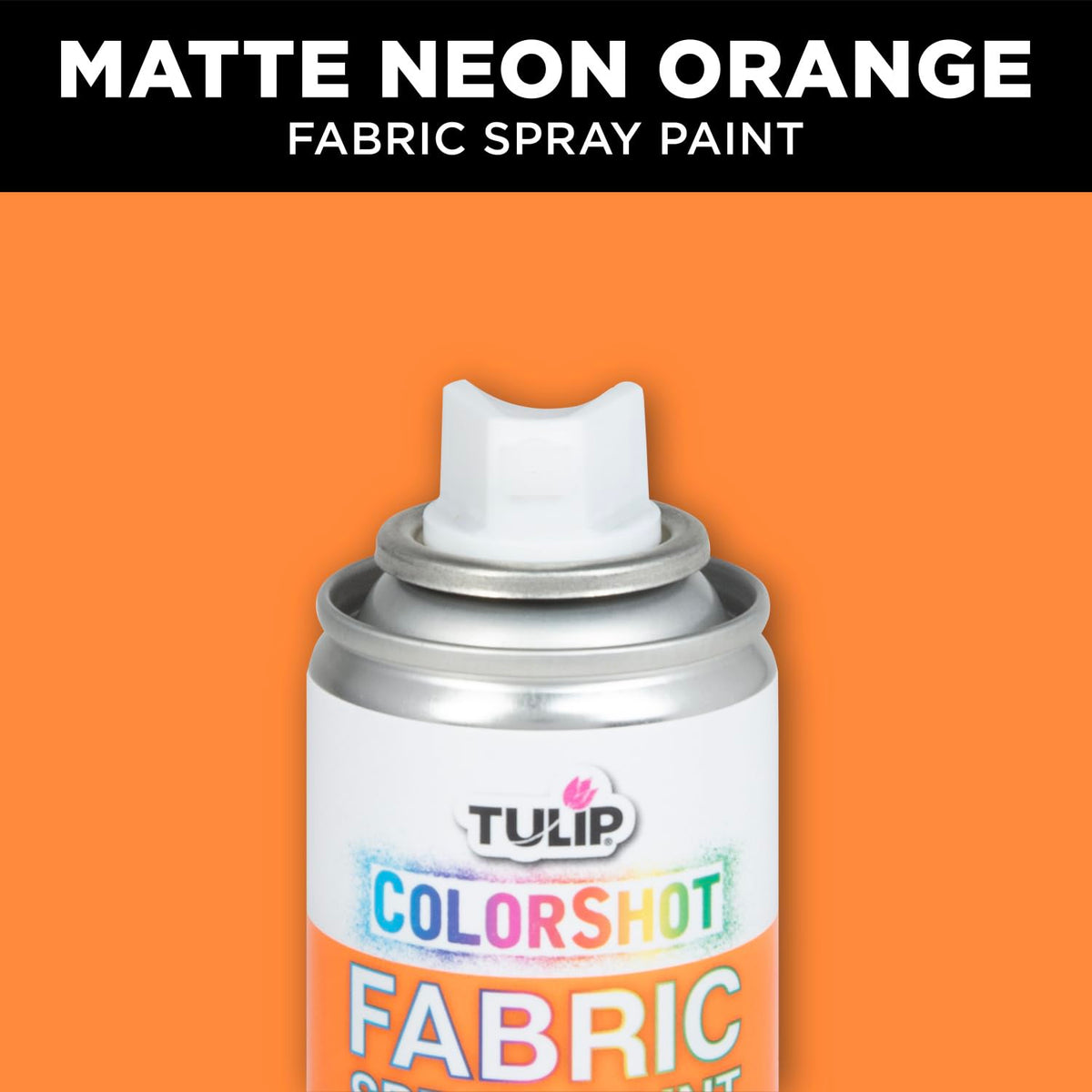 TULIP ColorShot Fabric Spray Paint, Black, 3 oz Jansha Store