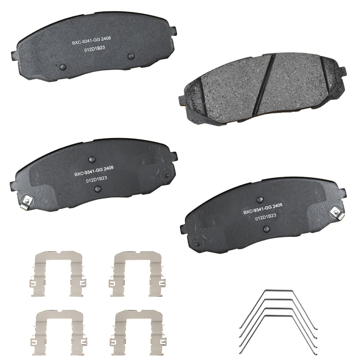 Bendix Premium SBC436A Ceramic Front Brake Pads for Toyota 4Runner 2002-2001, Hilux 2004, Tacoma 1998-1995 Jansha Store