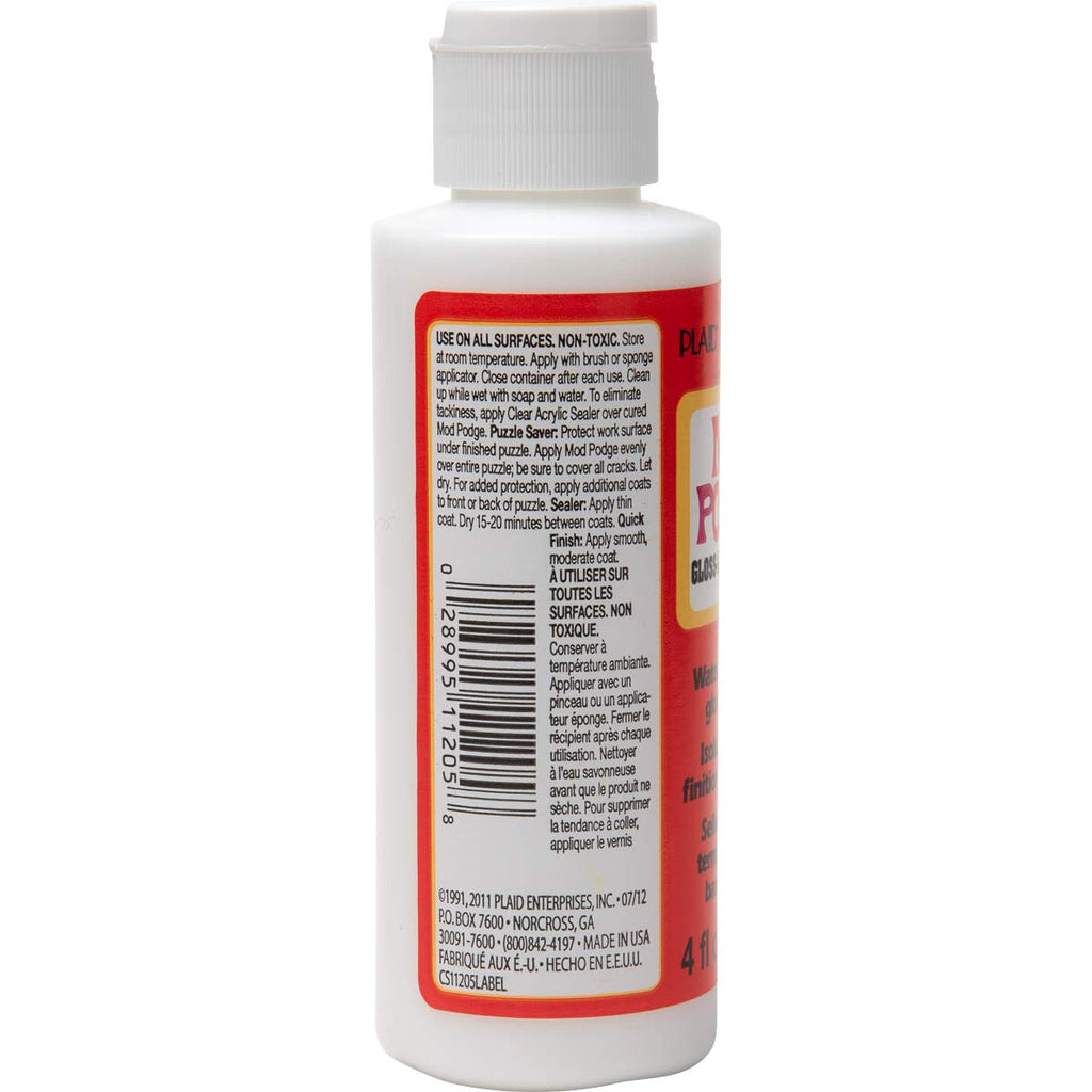 Mod Podge Gloss Sealer, Glue & Finish: All-in-One Craft Solution- Quick Dry, Easy Clean, for Wood, Paper, Fabric & More. Non-Toxic - Craft with Confidence, Made in USA, 16 oz., Pack of 1 Jansha Store