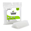 Surebonder Clear All-Purpose All-Temperature Mini Size (0.27 inch Diameter) 4-Inch Length Hot Glue Sticks-100 Pack-for USE in MINI Size Glue Guns ONLY Jansha Store