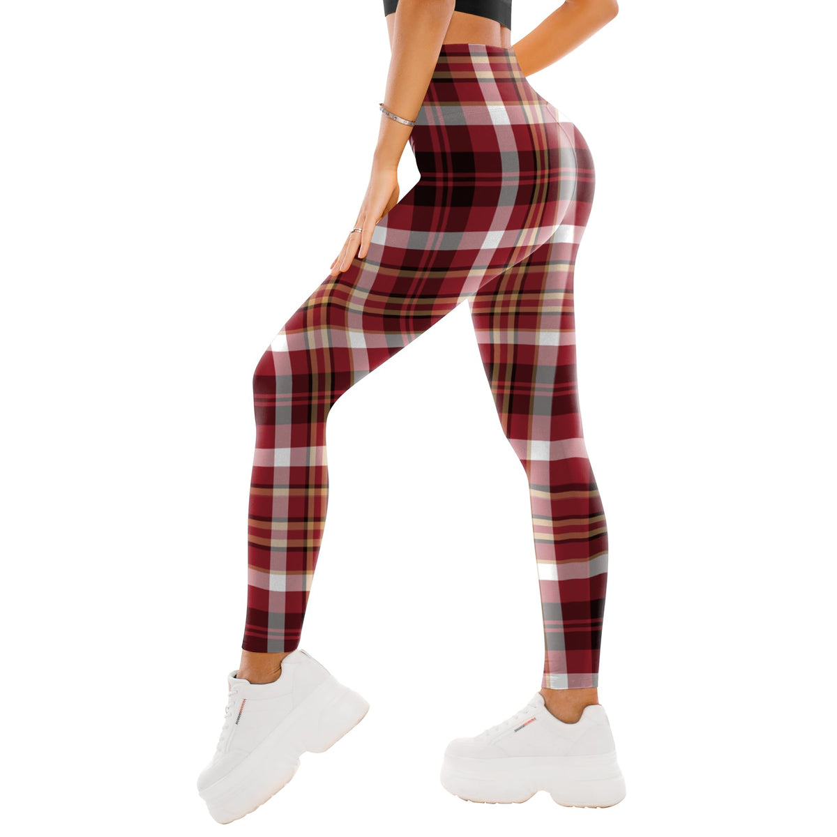 SINOPHANT High Waisted Leggings for Women - Full Length Capri Buttery Soft Yoga Pants for Workout Athletic Jansha Store