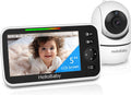 HelloBaby No WiFi Baby Monitor Camera and Audio HB6550, 5" Video Screen Jansha Store