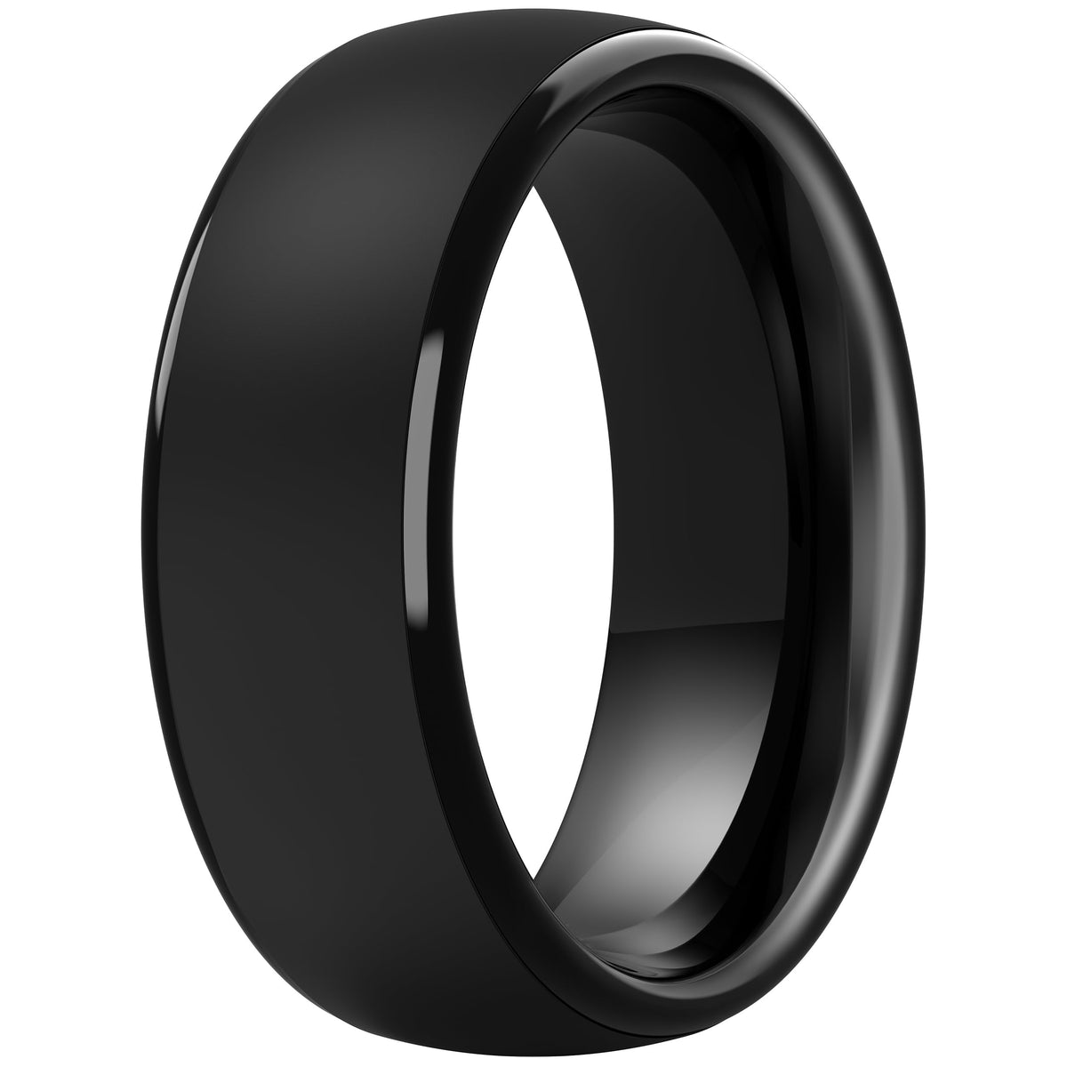 ThunderFit Silicone Rings for Men, Step Edge Rubber Wedding Bands 10mm Wide Jansha Store