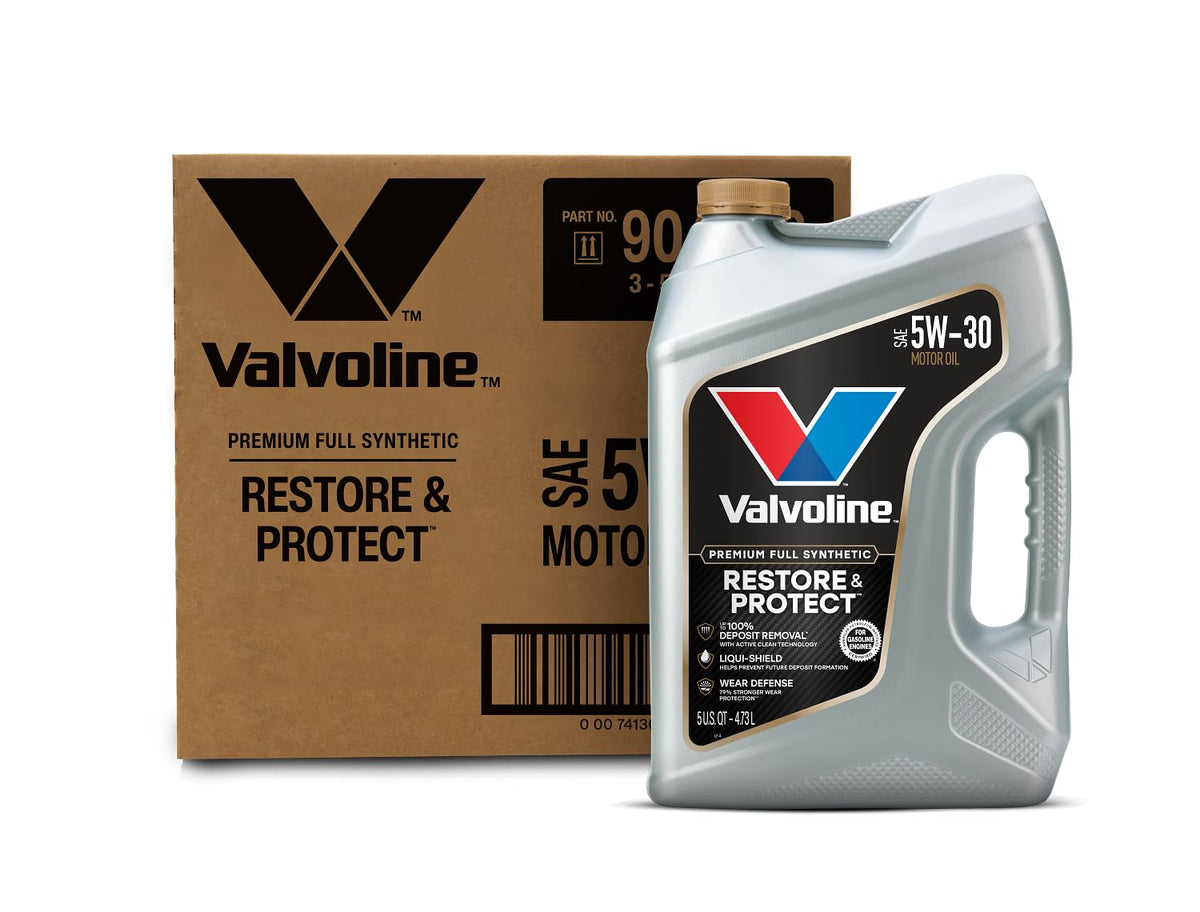 Valvoline Advanced Full Synthetic SAE 0W-20 Motor Oil 5 QT Jansha Store