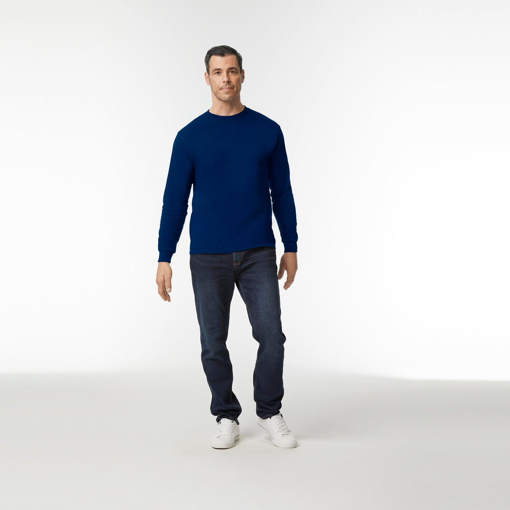 Gildan Adult Heavy Cotton Long Sleeve T-Shirt, Style G5400, 2-Pack Jansha Store