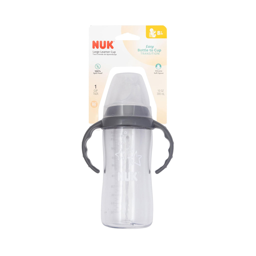 NUK for Nature Learner Cup, 10 oz, 9+ Months – BPA Free, Spill Proof Sippy Cup Jansha Store
