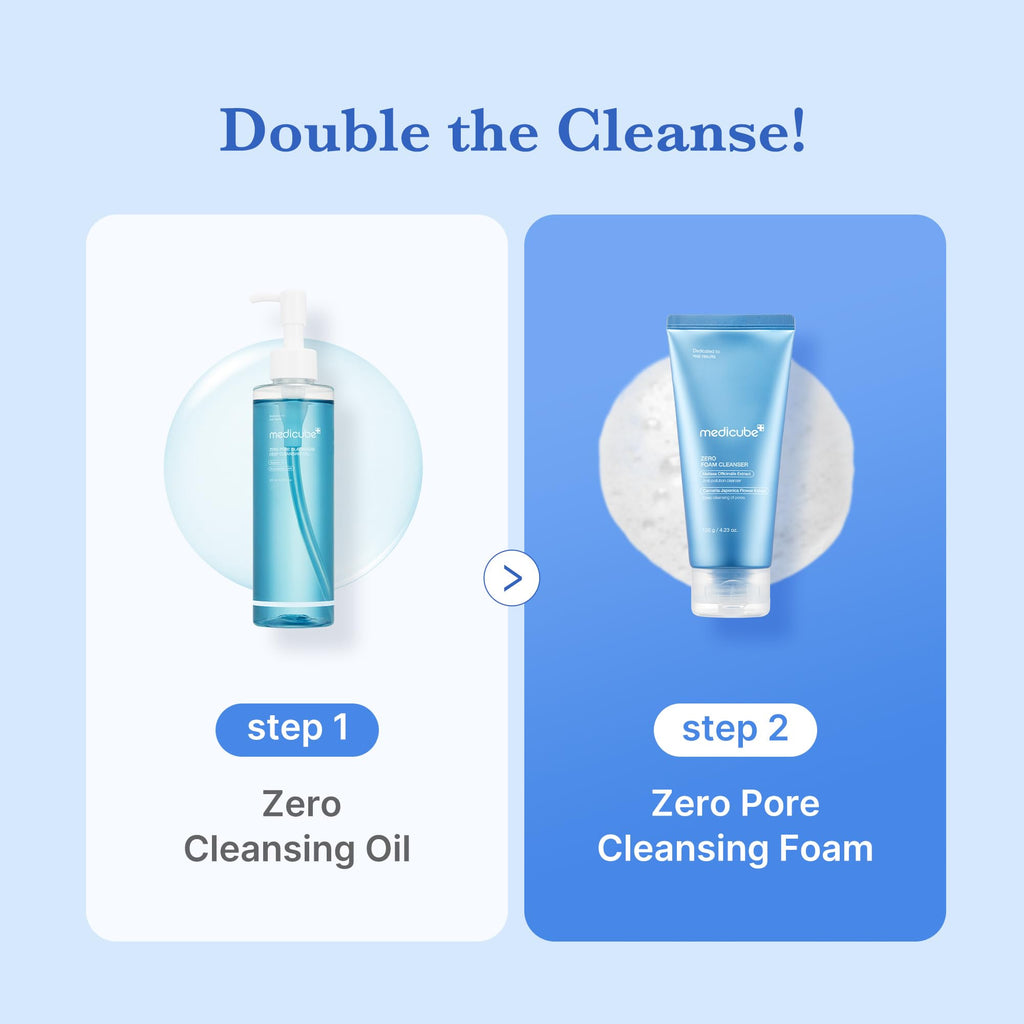 medicube Facial Cleanser Zero Pore Capsule Foam Cleanser Jansha Store