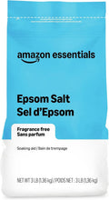 Amazon Essentials Epsom Salt Soak, Magnesium Sulfate USP, 3 Pound, 1-Pack (Previously Amazon Basics) Jansha Store